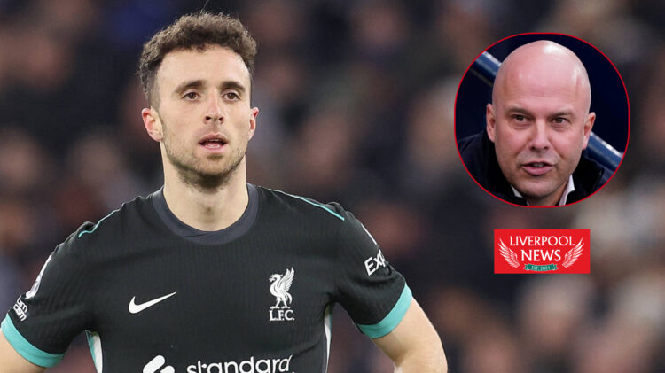 Diogo Jota, Arne Slot, Liverpool, PSG, Champions League
