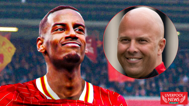 Liverpool-linked striker Alexander Isak and Arne Slot