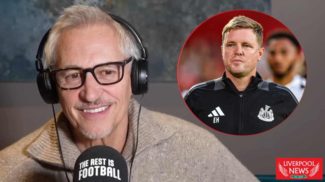 Liverpool Newcastle United Gary Lineker Eddie Howe