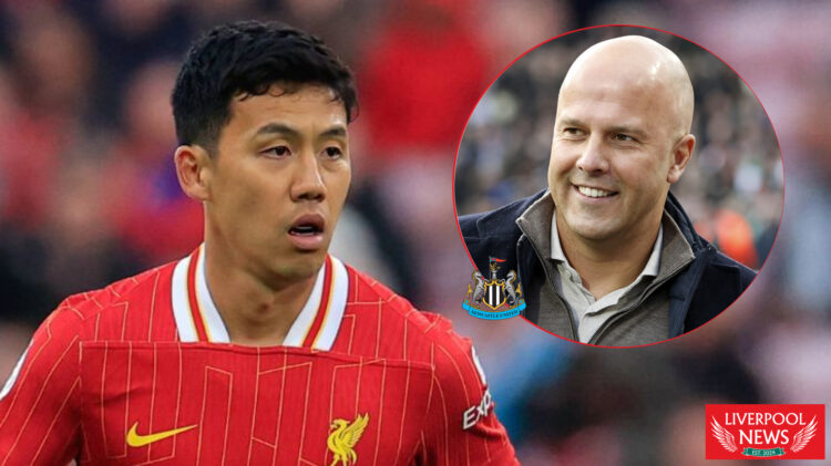 Liverpool Newcastle United Wataru Endo Arne slot