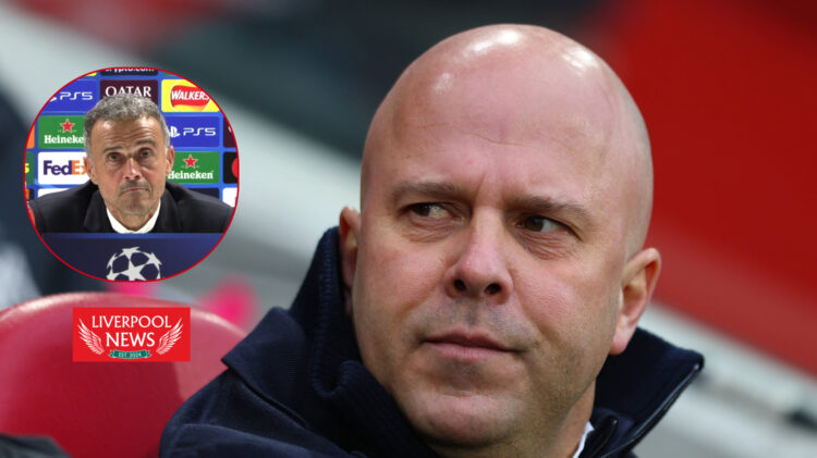 Liverpool, PSG, Arne Slot, Luis Enrique, Champions League