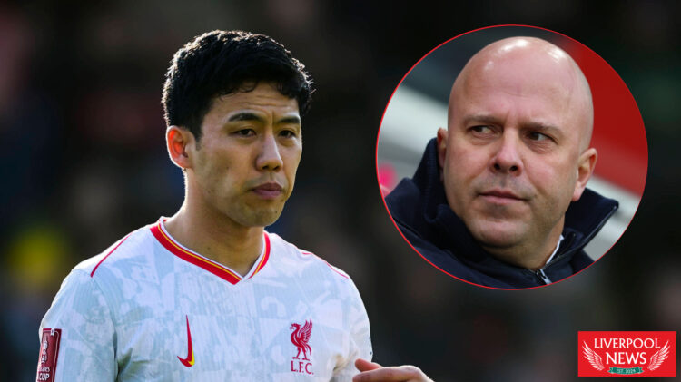 Liverpool Wataru Endo Arne Slot