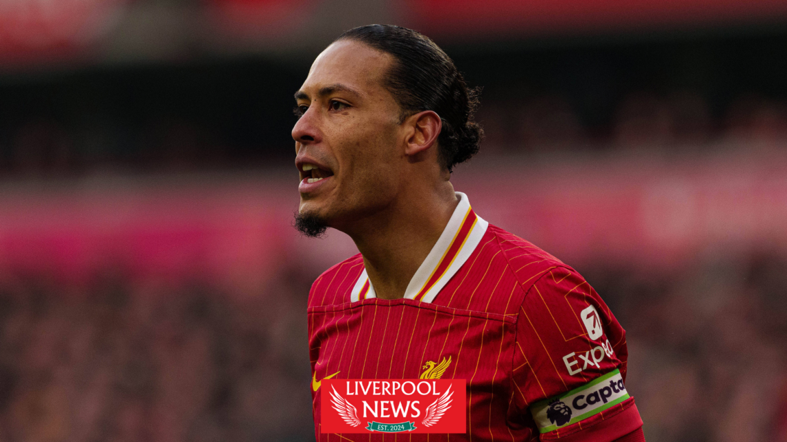 Liverpool defender Virgil Van Dijk