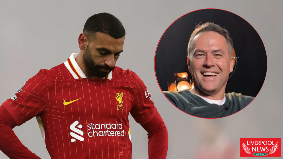 Mohamed Salah and Michael Owen