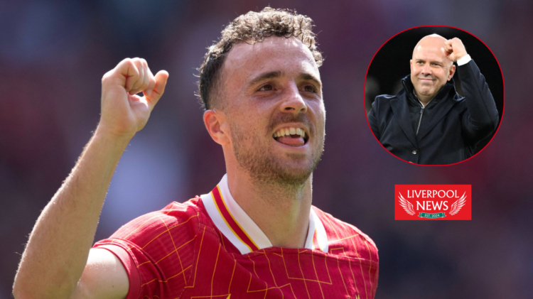 Arne Slot, Diogo Jota, Liverpool, Everton