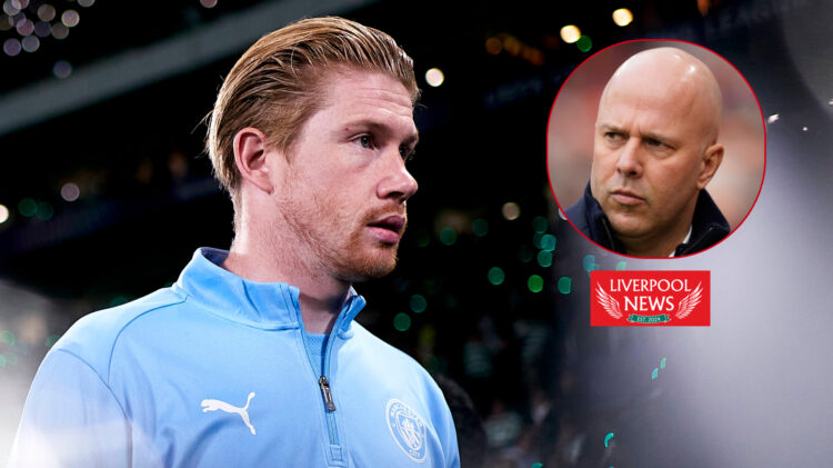Kevin De Bruyne, Arne Slot, Liverpool