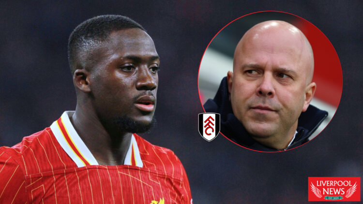 Liverpool Fulham Ibrahima Konate Arne Slot