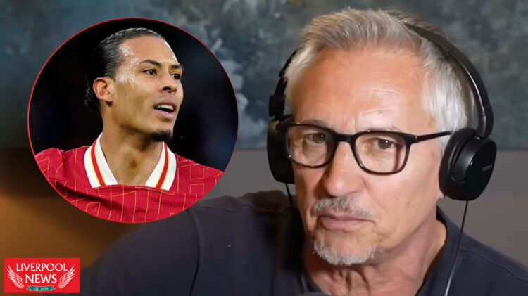 Liverpool Gary Lineker Virgil van Dijk
