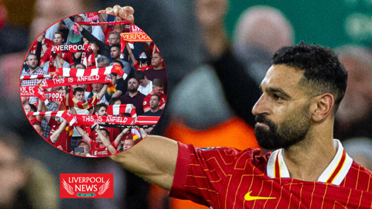 Mohamed Salah and Liverpool fans