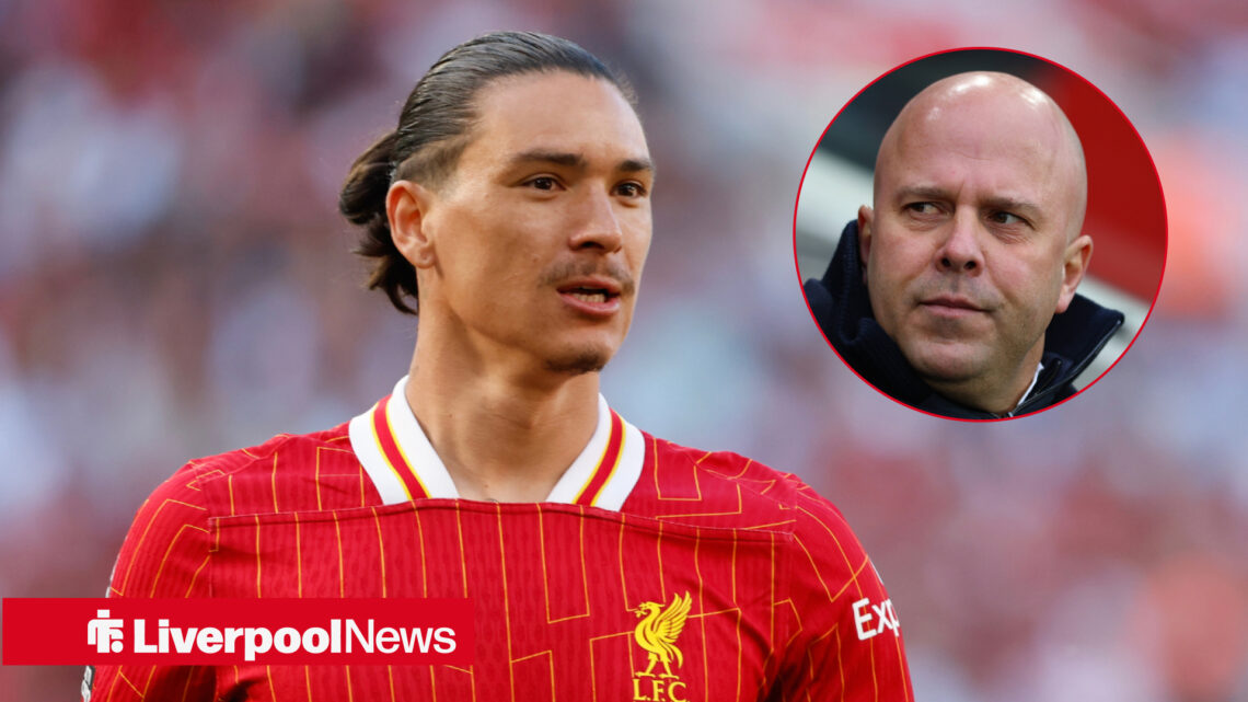 Arne Slot could sanction a Darwin Nunez Liverpool exit.