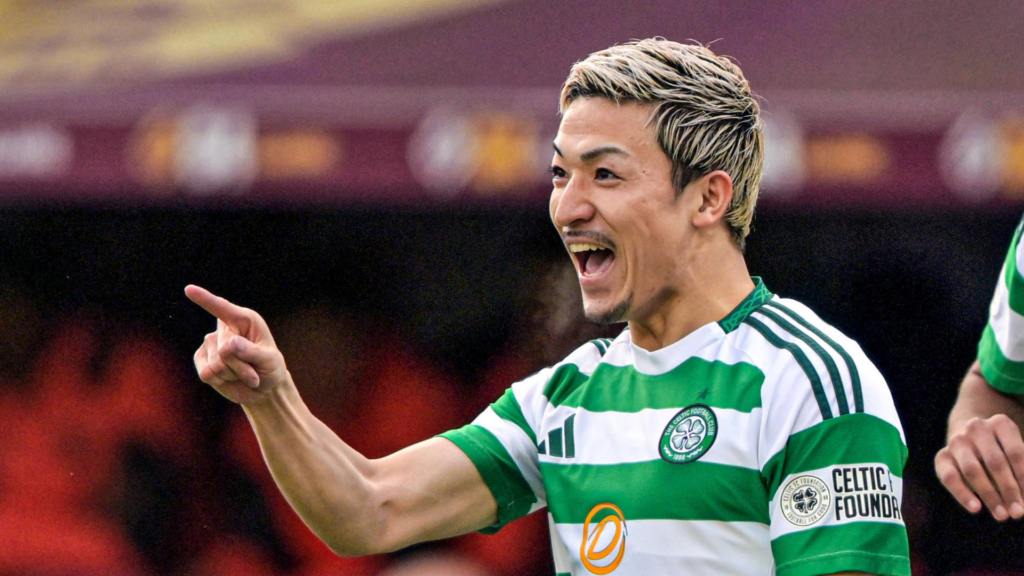 Celtic forward Daizen Maeda