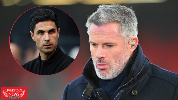Jamie Carragher, Mikel Arteta