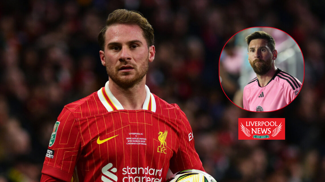 Liverpool, Alexis Mac Allister, Lionel Messi
