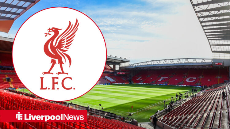 Anfield, the home of Liverpool