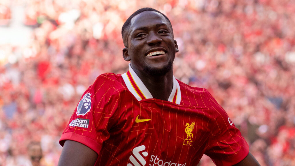 Liverpool defender Ibrahima Konate.