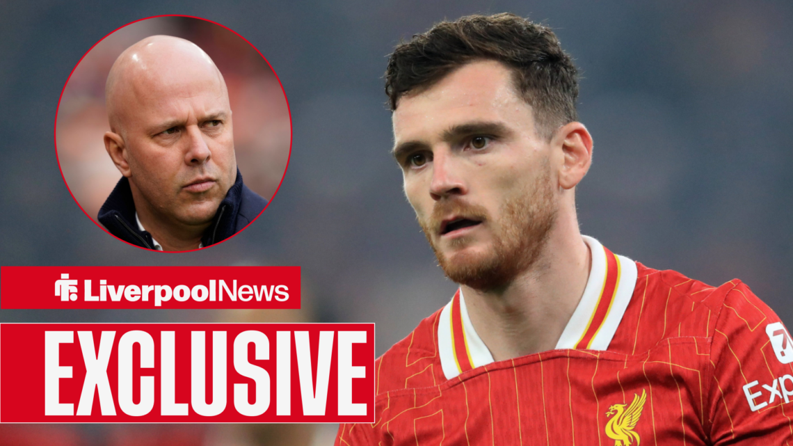 Arne Slot could hold the key to Andy Robertson's Liverpool future.