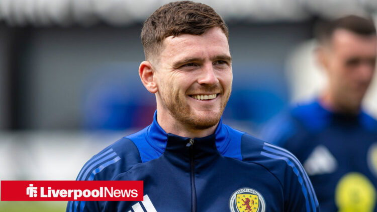 Liverpool star Andy Robertson