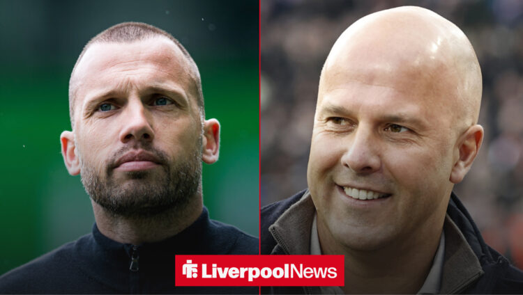 Arne Slot and John Heitinga