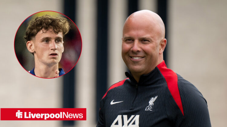 Arne Slot, Tyler Morton, Liverpool