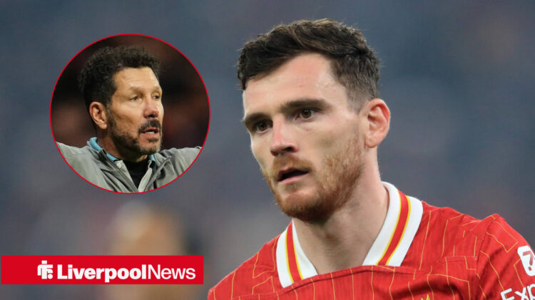 Andy Robertson is linked with Atletico Madrid
