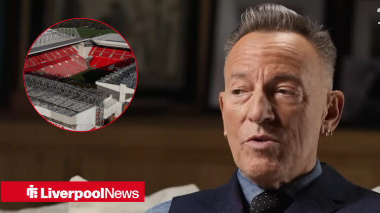 Bruce Sprinsteen is set to take to Anfield.