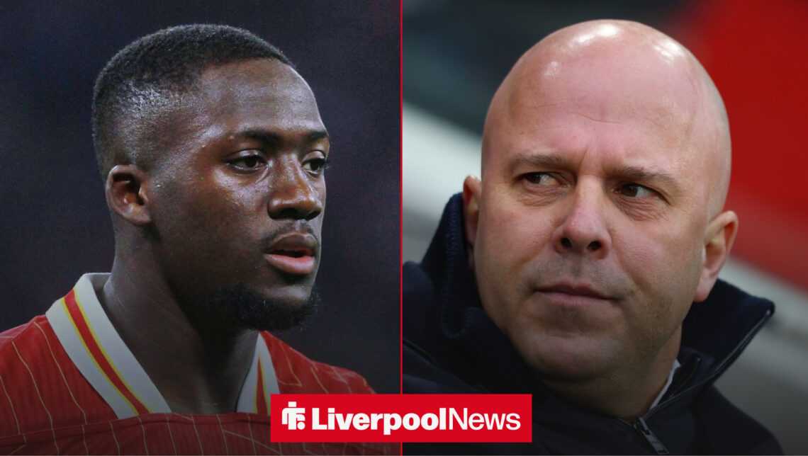 Ibrahima Konate, Arne Slot, Liverpool.