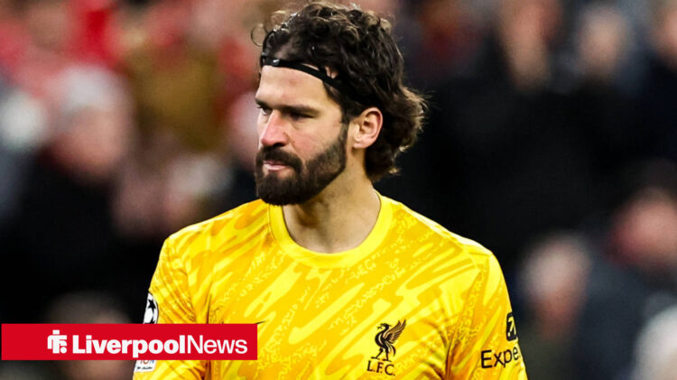 Liverpool star Alisson Becker.