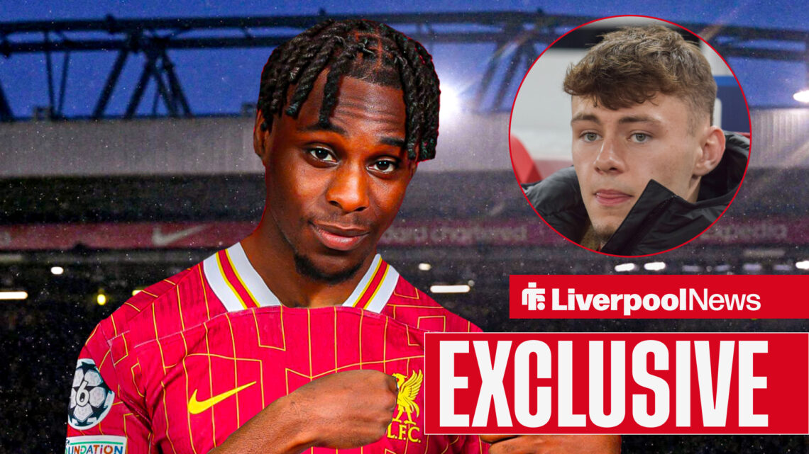 Jeremie Frimpong and Conor Bradley will battle for a starting role at Liverpool.