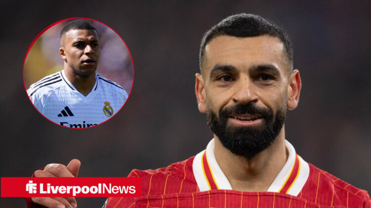 Mohamed Salah and Kylian Mbappe