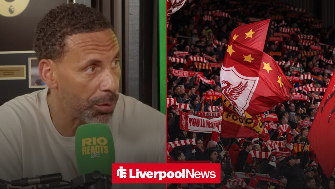 Rio Ferdinand, Liverpool fans