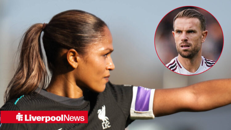 Former Liverpool captain Jordan Henderson reacted to Taylor Hinds' exit decision.