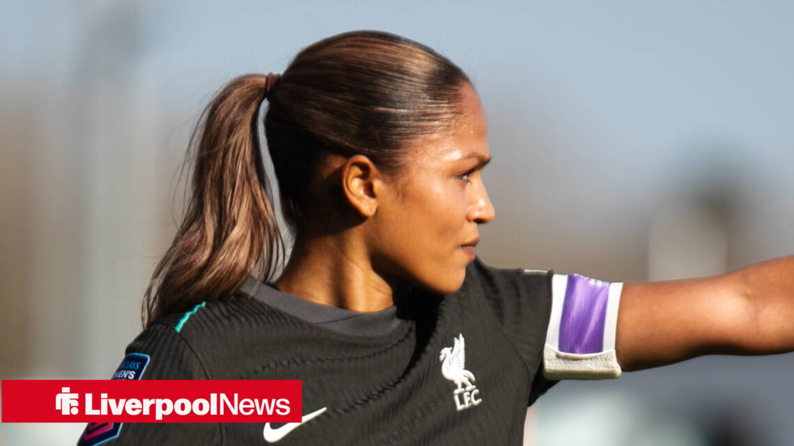 Liverpool Women's star Taylor Hinds.