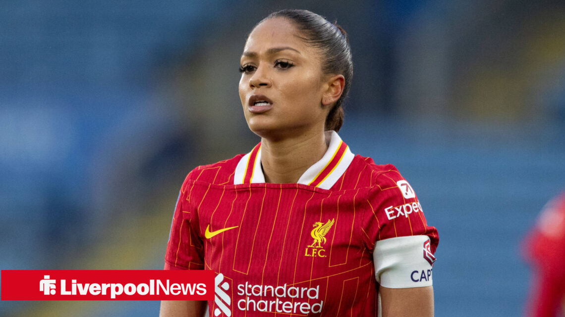 Liverpool Women's star Taylor Hinds.