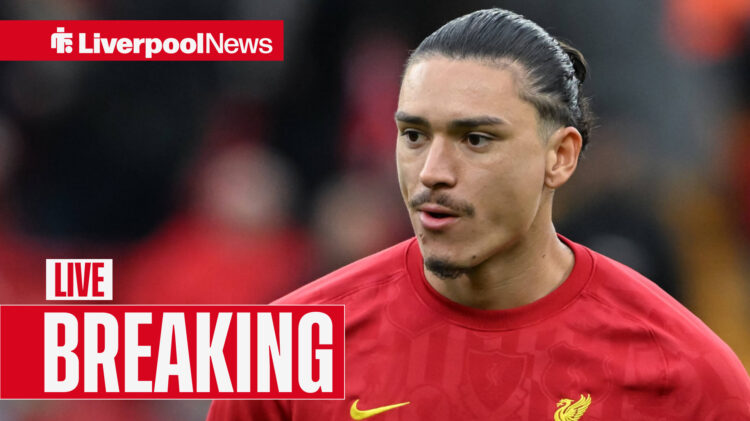 Liverpool star Darwin Nunez