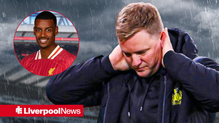 Eddie Howe gutted as Alexander Isak pushes for Liverpool transfer