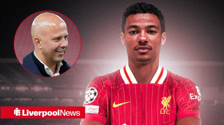 Liverpool boss Arne Slot and Hugo Ekitike