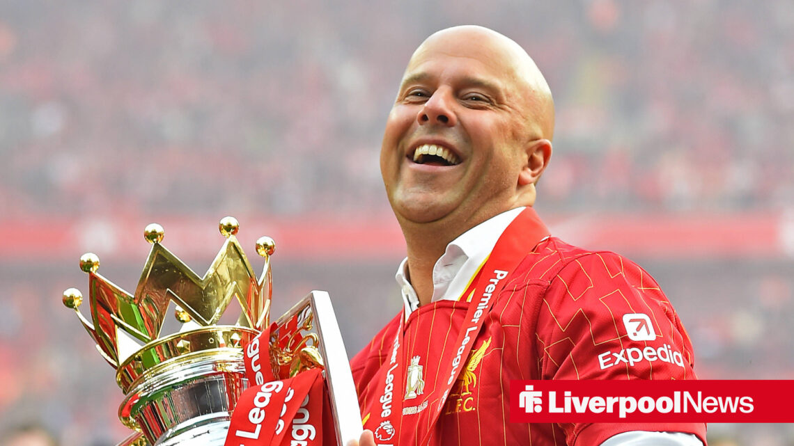 Arne Slot won Liverpool the Premier League title in his first season.