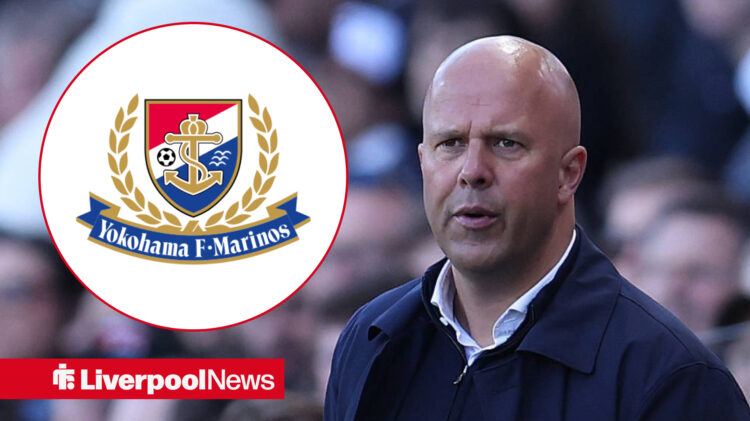 Arne Slot's Liverpool take on Yokohama F.Marinos next.