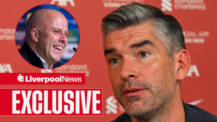 Arne Slot and Richard Hughes have formed a great partnership at Liverpool.
