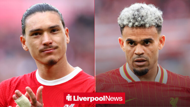 Darwin Nunez, Luis Diaz, Liverpool.