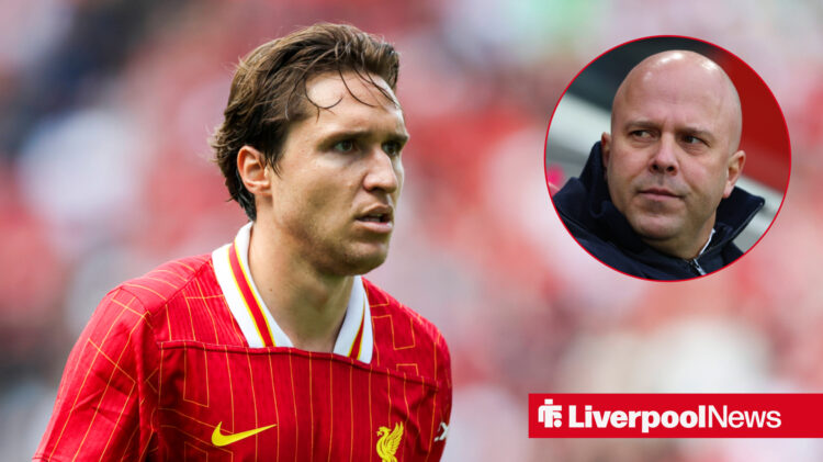 Federico Chiesa could leave Liverpool this summer.