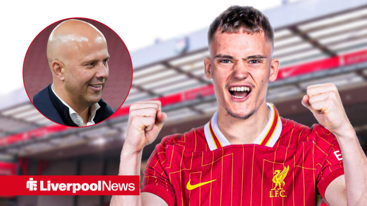 Liverpool manager Arne Slot could have Florian Wirtz his debut.