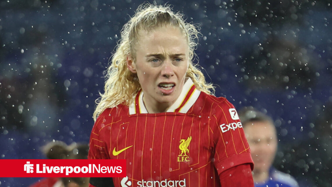 Liverpool Women's star Grace Fisk.