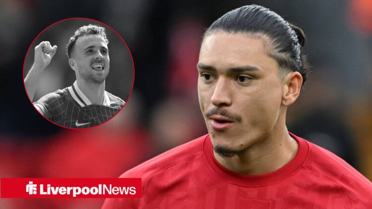 Liverpool Diogo Jota Darwin Nunez