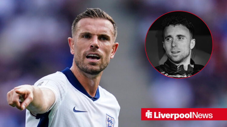 Liverpool Diogo Jota Jordan Henderson