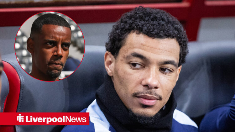 Liverpool forward Hugo Ekitike and Newcastle United striker Alexander Isak
