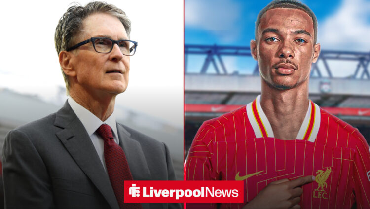 Liverpool owner John Henry and potential signing Hugo Ekitike.