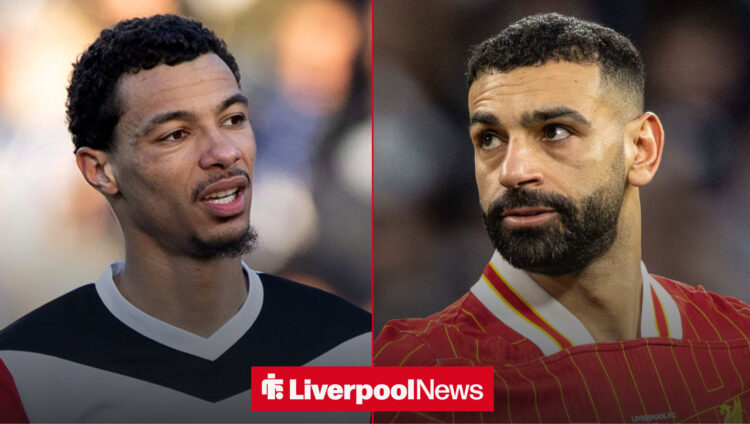 Liverpool Hugo Ekitike Mohamed Salah