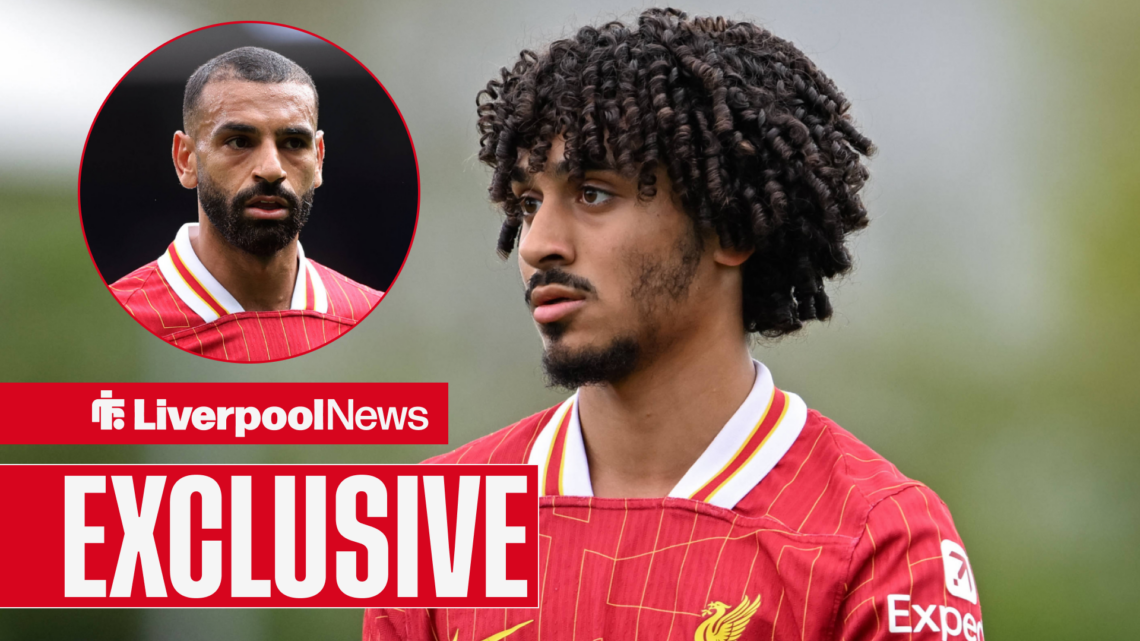 Liverpool star Mohamed Salah has been following Kareem Ahmed's developments.