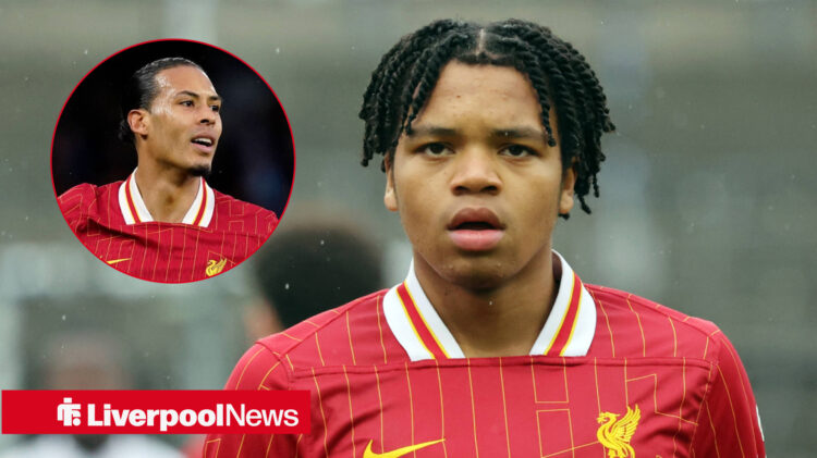 Transfer update on Liverpool youth star Rio Ngumoha.